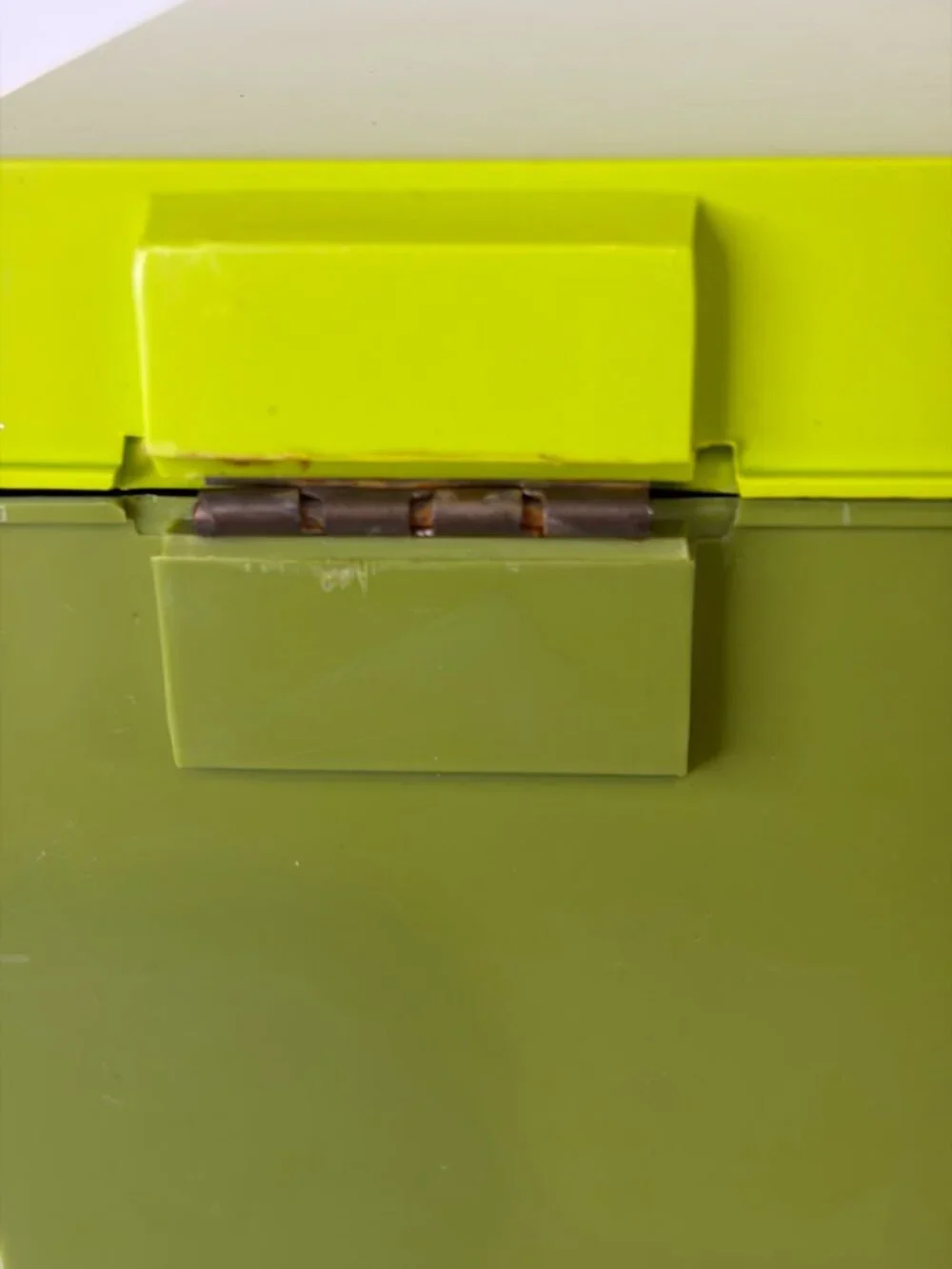 Vintage 1971 Betty Crocker Recipe Box & Card Library Set Green Retro Kitchen